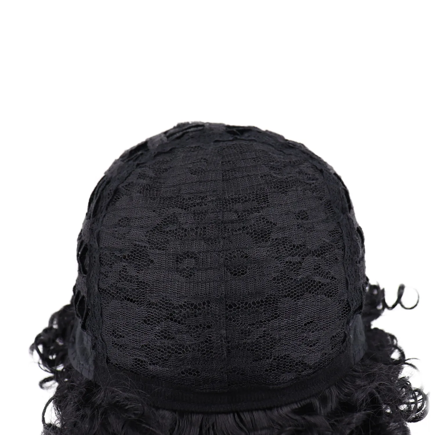Briana | Black Short Medium Curly Synthetic Hair Wig