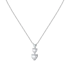 Chiara Ferragni Diamond Heart Silver Pendant