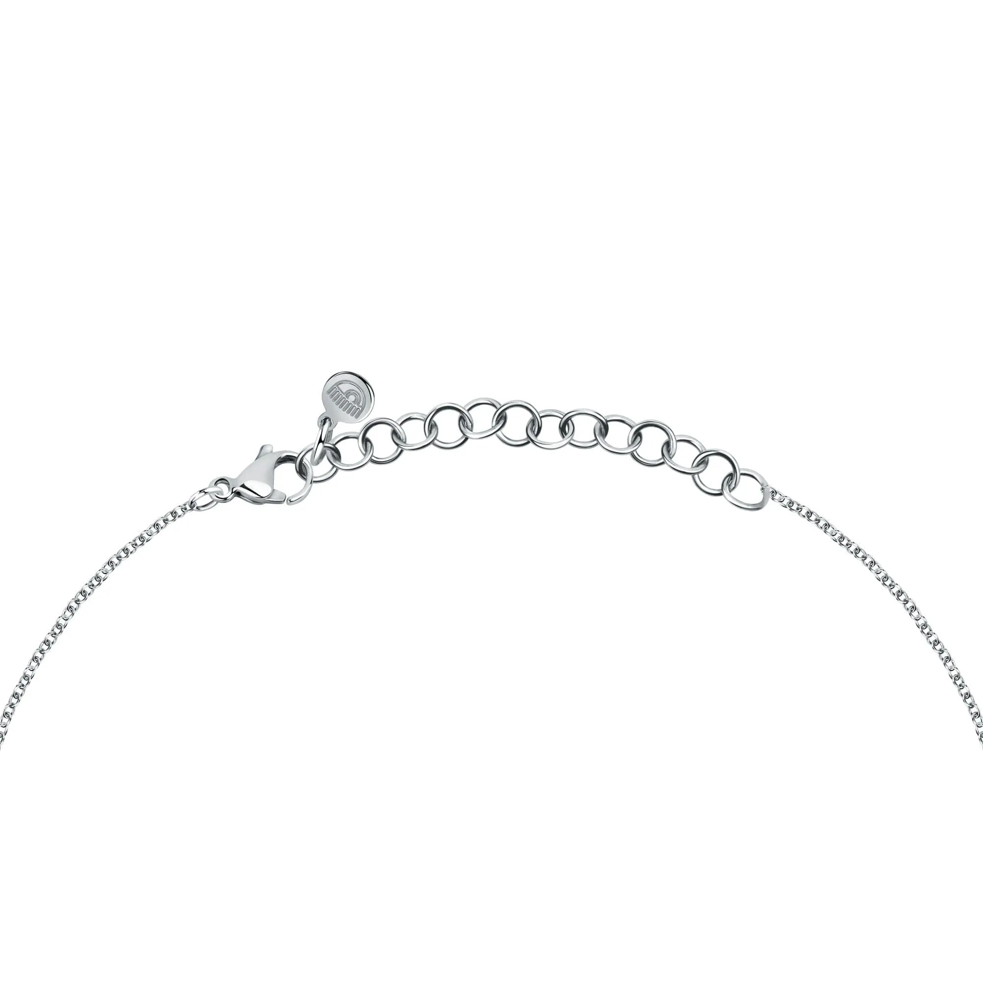 Chiara Ferragni Diamond Heart Silver Pendant