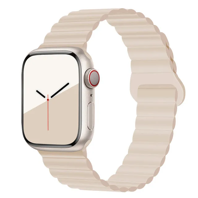 Colorful Magnetic Silicone Band for Apple Watch