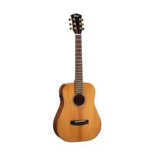 Cort Gold Mini F Acoustic Electric Guitar w/ Case