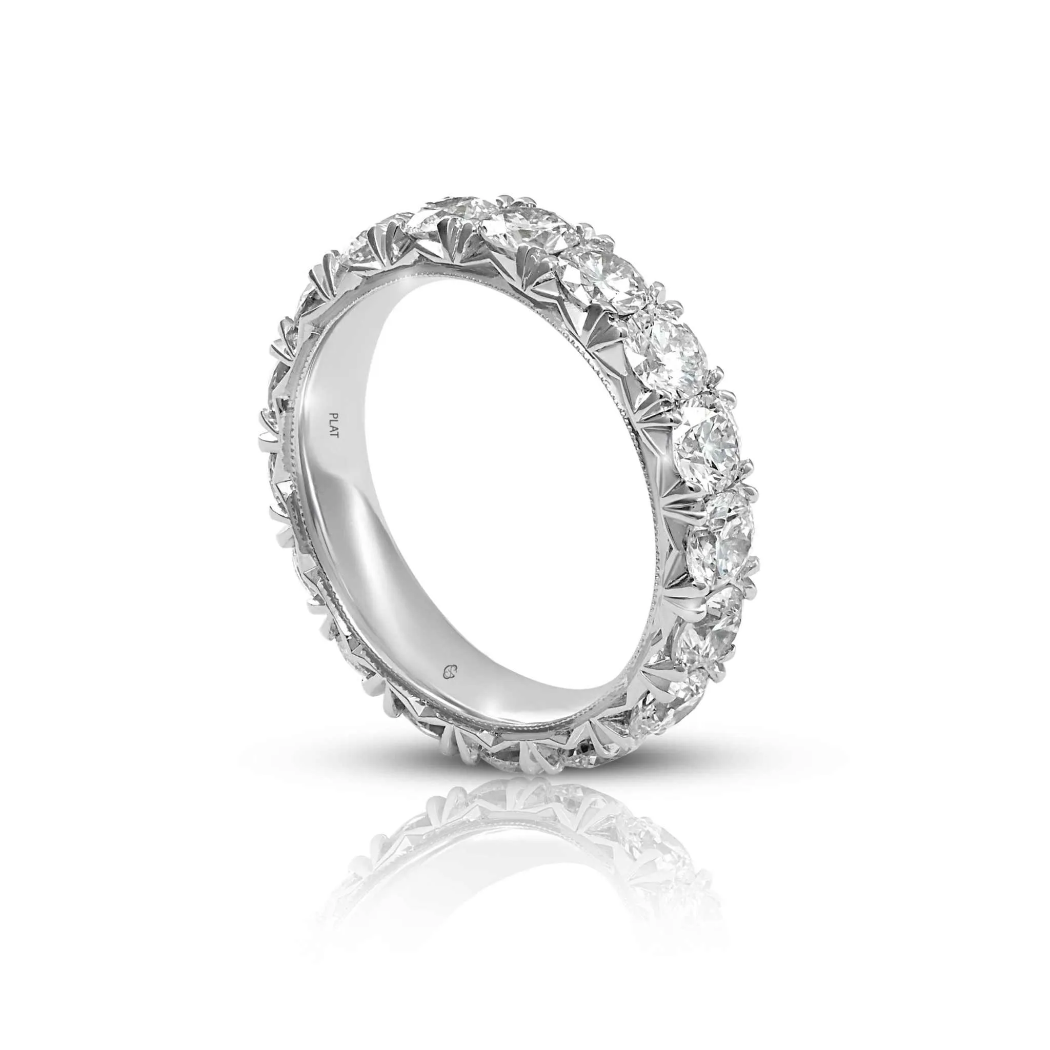 Dalia Round Diamond Eternity Band