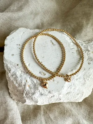 Dangly Mini Heart Bracelet