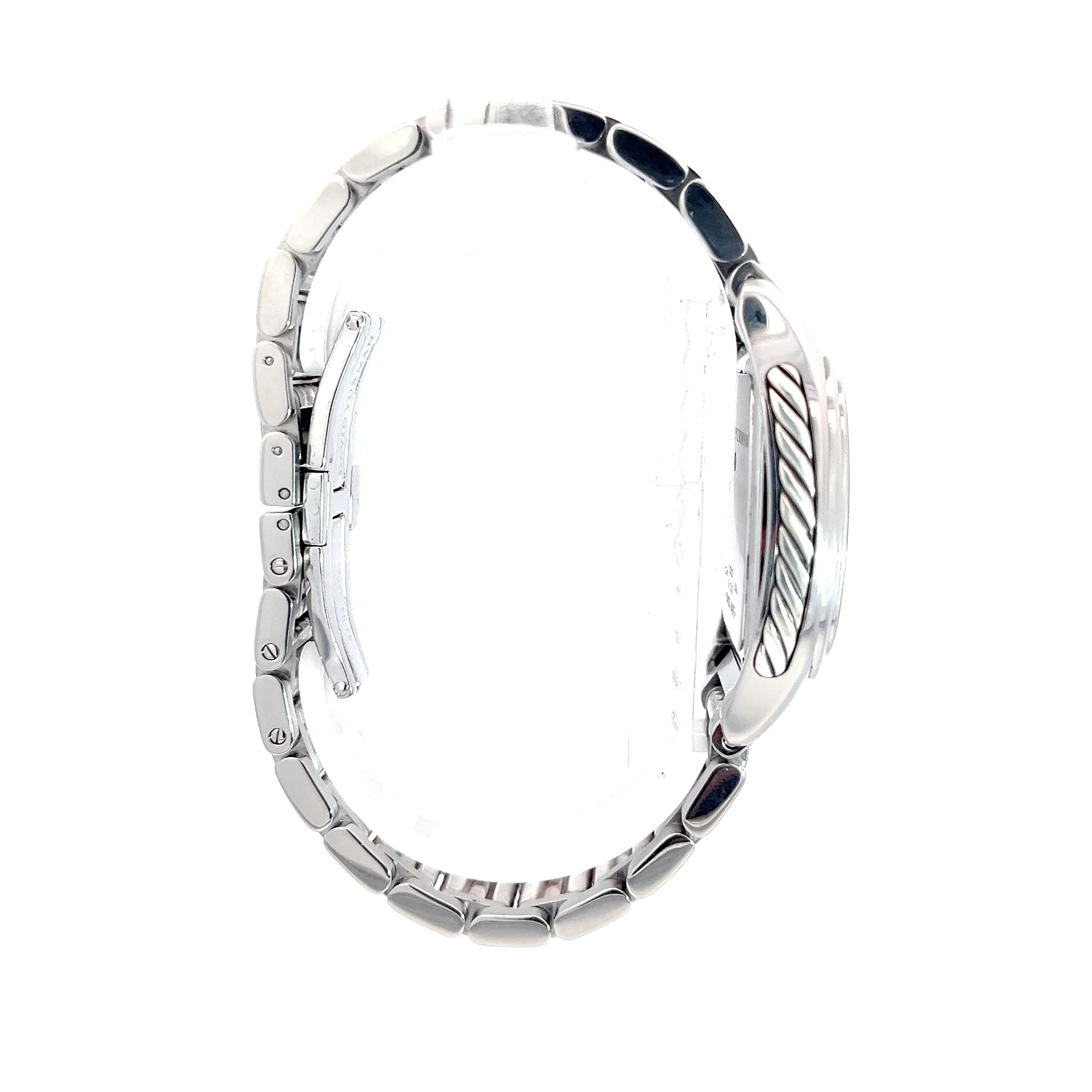 David Yurman Thoroughbred Unisex Watch in Sterling Silver/Stainless Steel