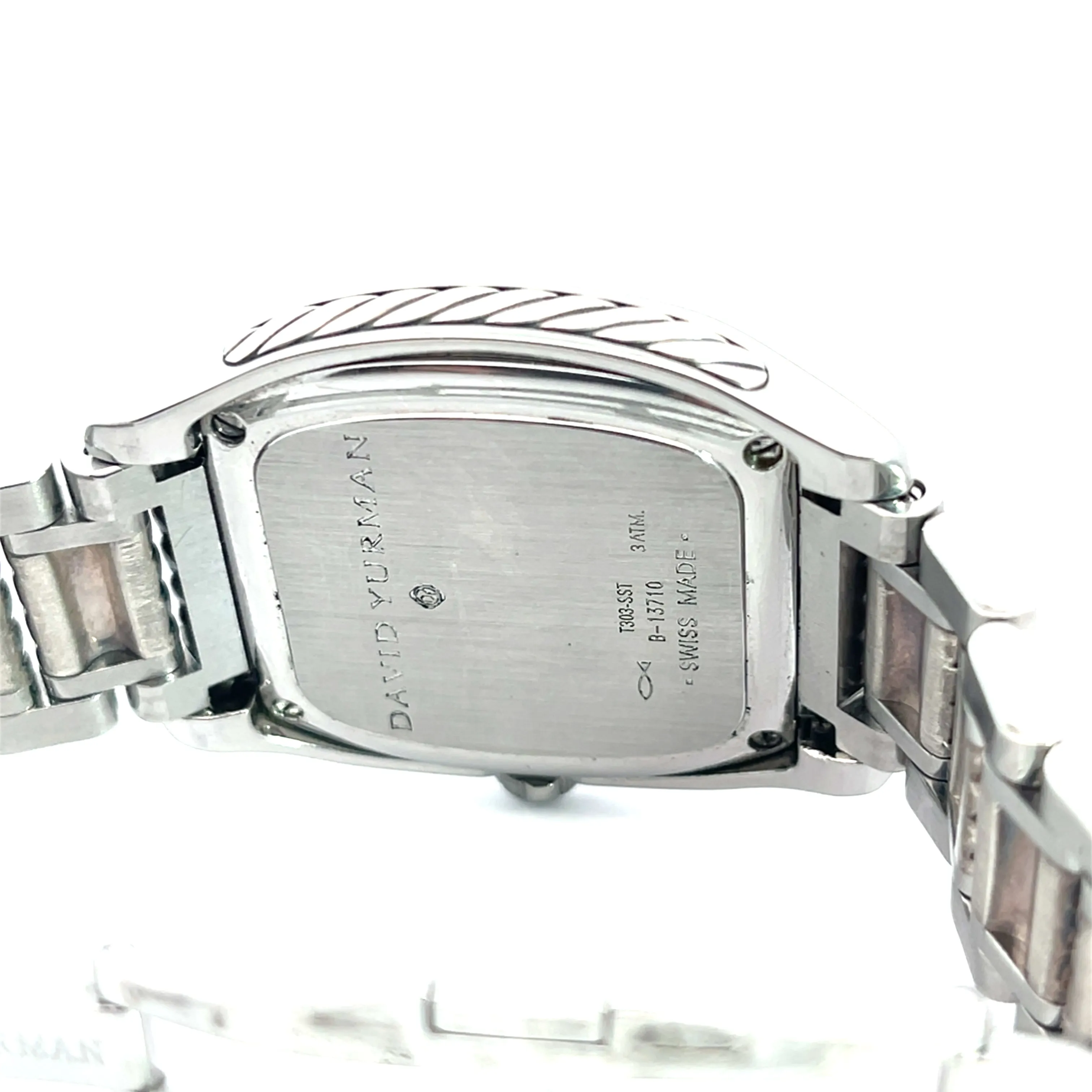 David Yurman Thoroughbred Unisex Watch in Sterling Silver/Stainless Steel