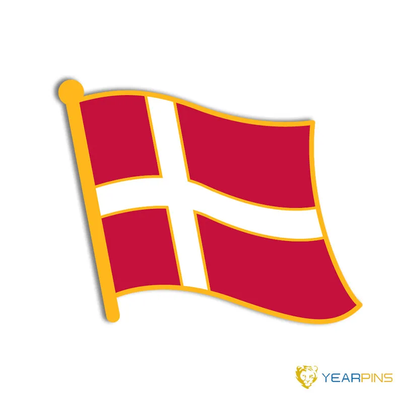Denmark Flag Pin