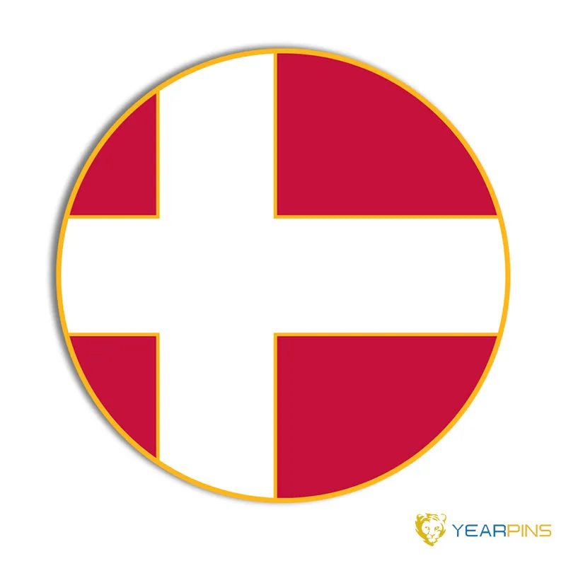 Denmark Flag Pin