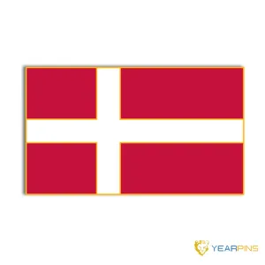 Denmark Flag Pin