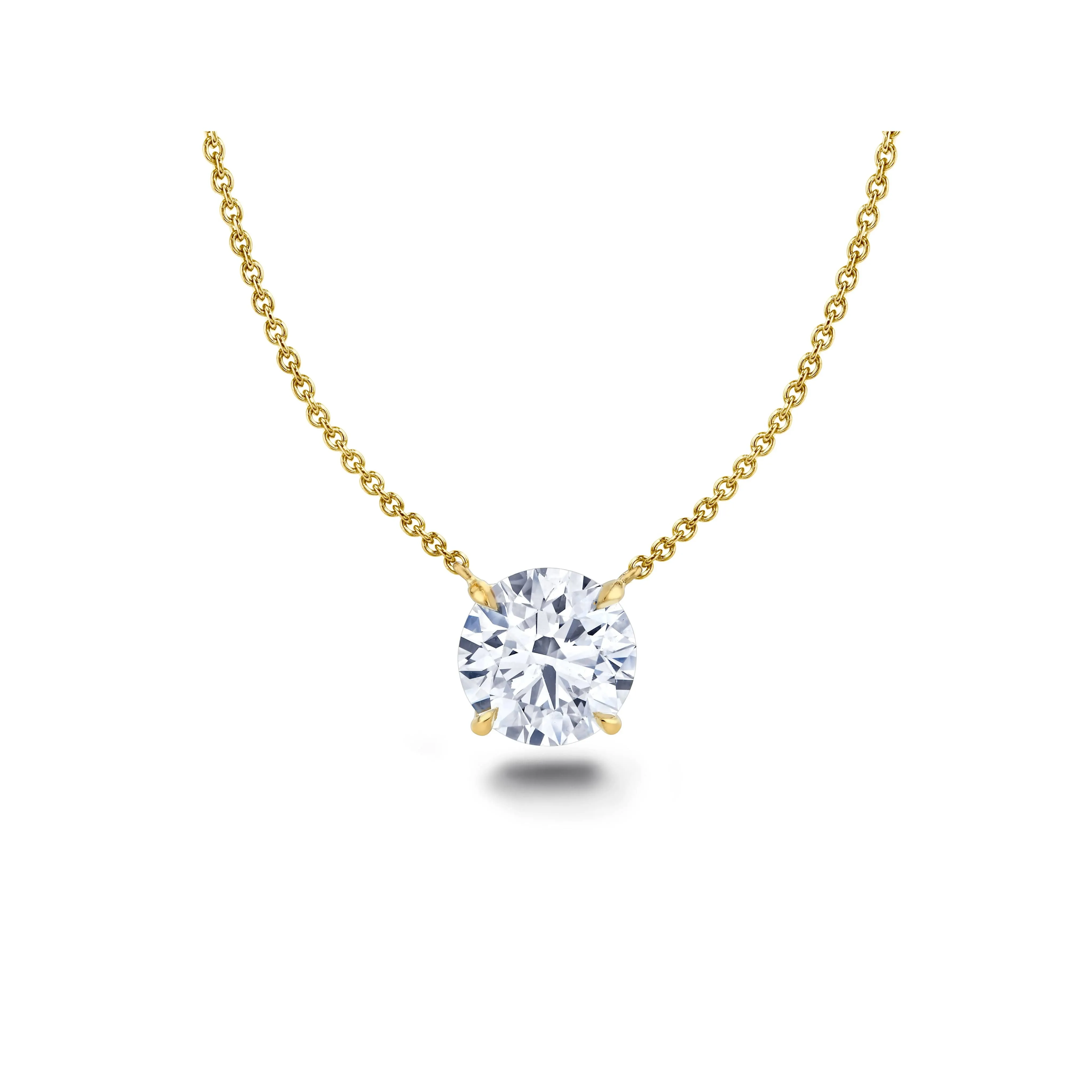 Diamond Solitaire Necklace