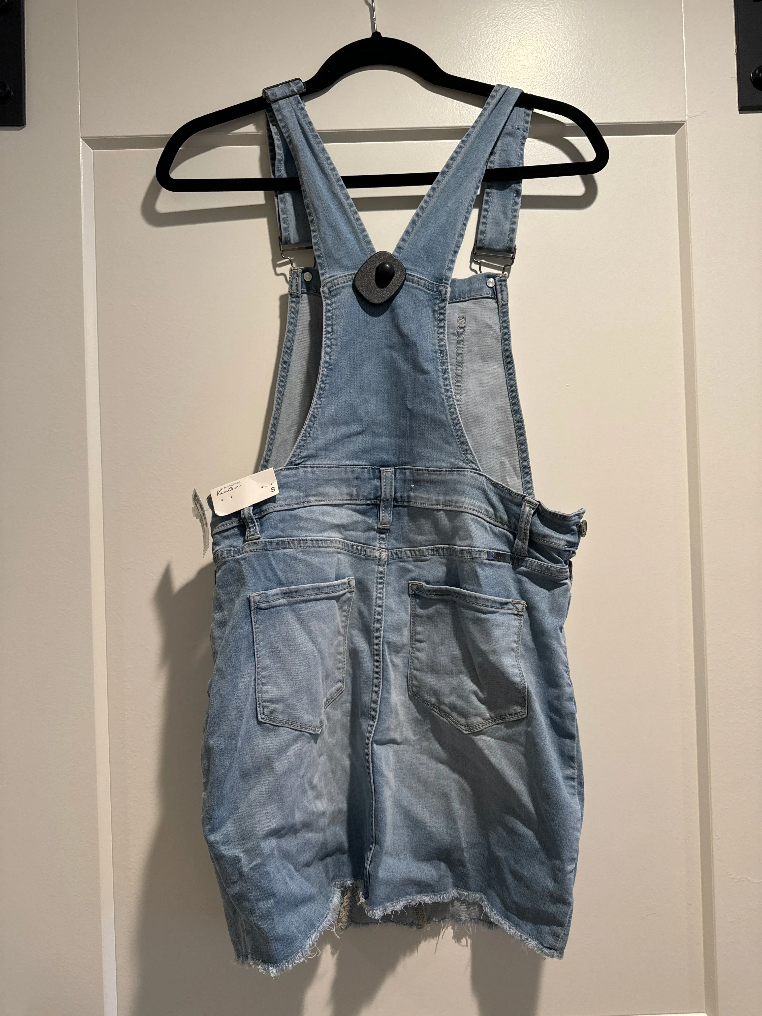 Dress Casual Short By Kancan In Blue Denim, Size: S