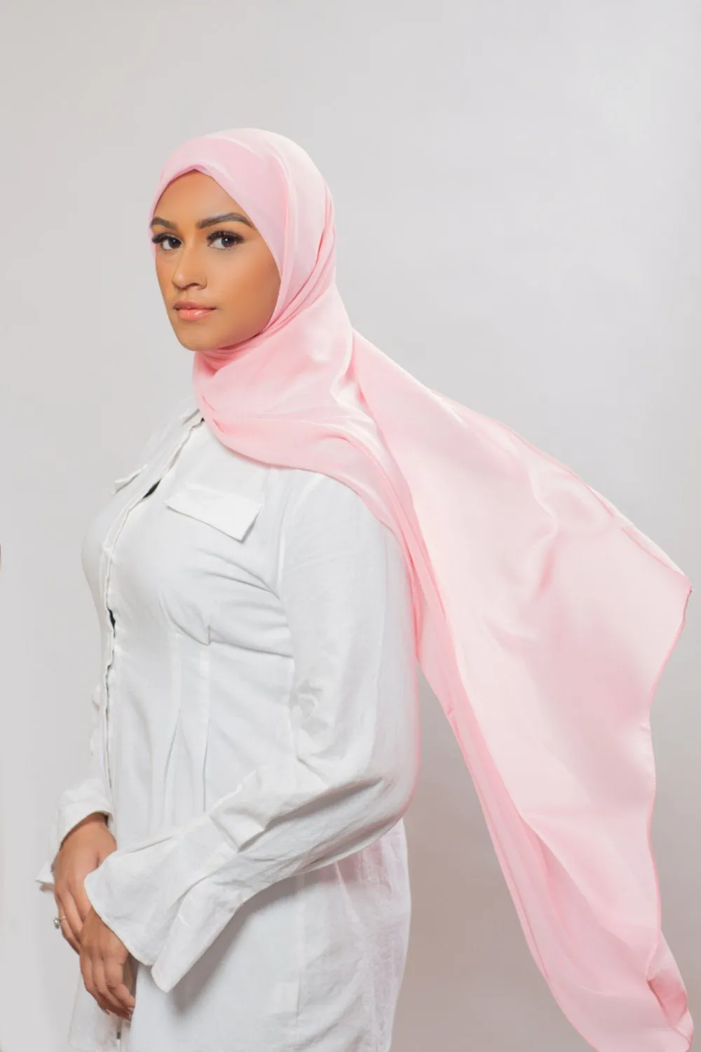Everyday Premium Chiffon Hijab | Pink