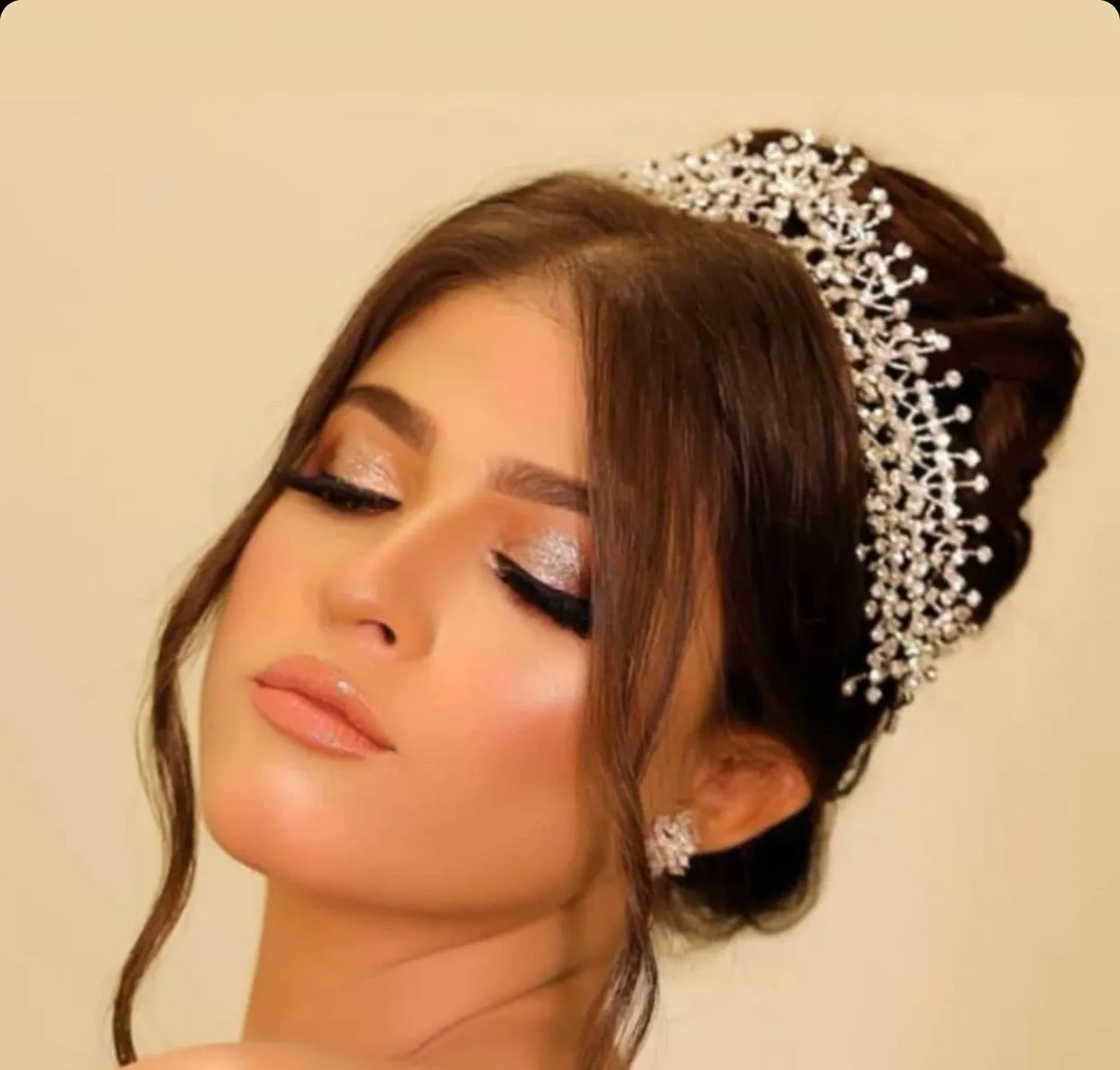 EVONNE Swarovski Bridal or Special Occasion Tiara - SAMPLE SALE