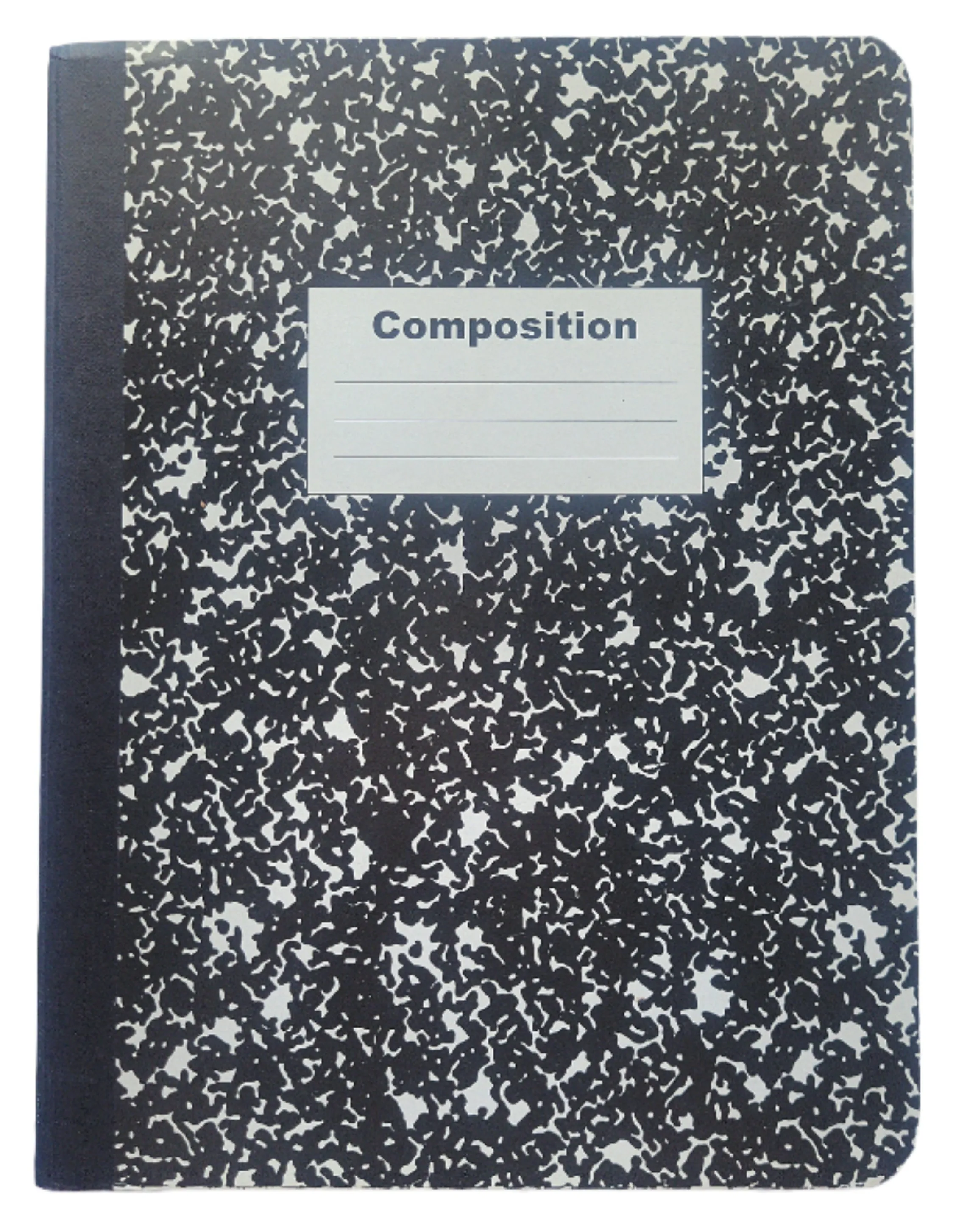 Fabric Covered Hardcover Notebook Composition Book Cover - Red & Brown Paisley