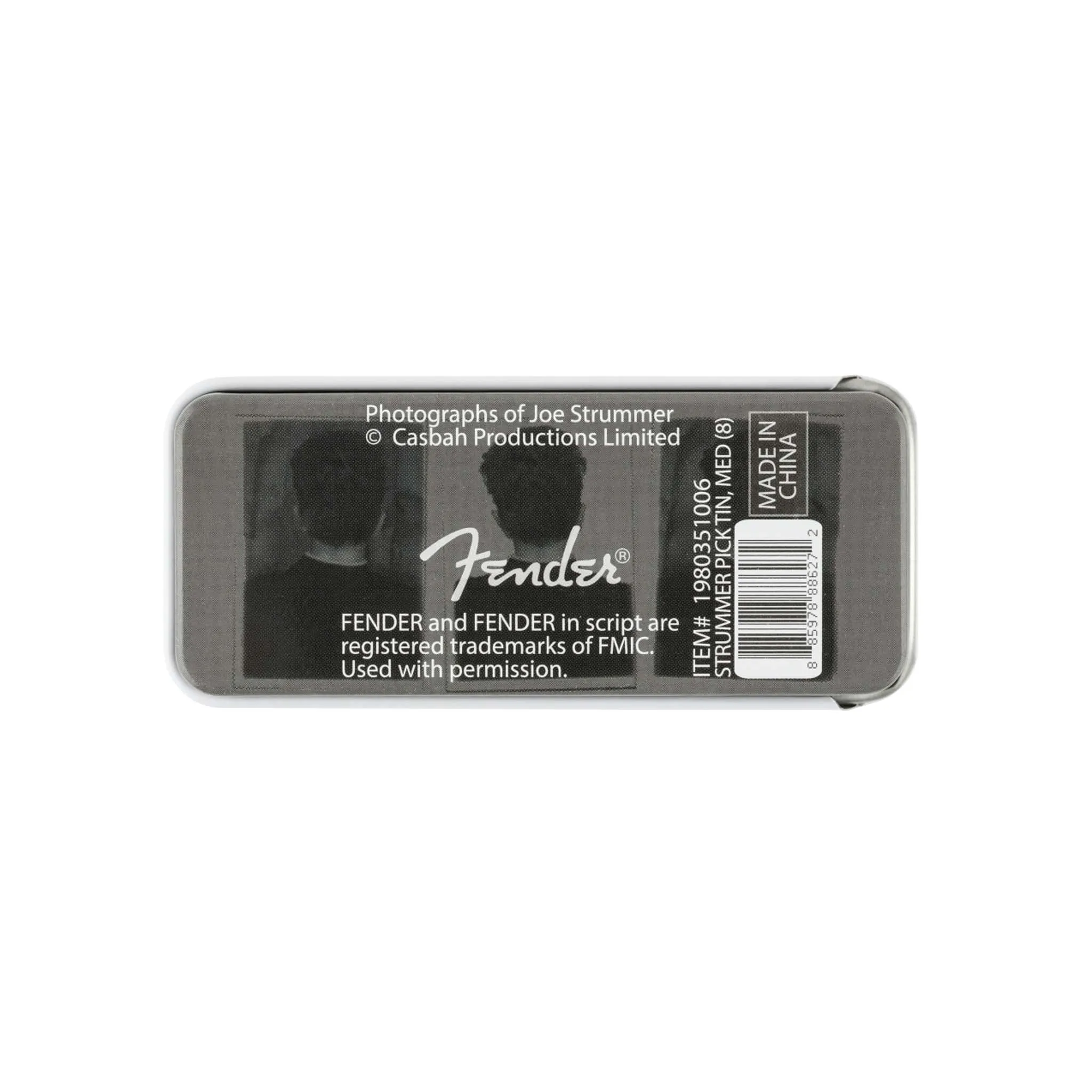 Fender Joe Strummer Pick Tin, Medium, 8-Pack