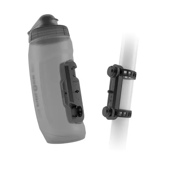 Fidlock - Twist Bottles With Fidlock Logo Front   Twist Uni Base** (Set) Smoke
