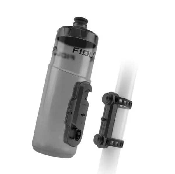 Fidlock - Twist Bottles With Fidlock Logo Front   Twist Uni Base** (Set) Smoke