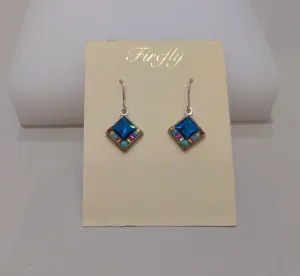 FIREFLY JEWELRY 7611 MC EARRING Multi COLOR New Silver Wire