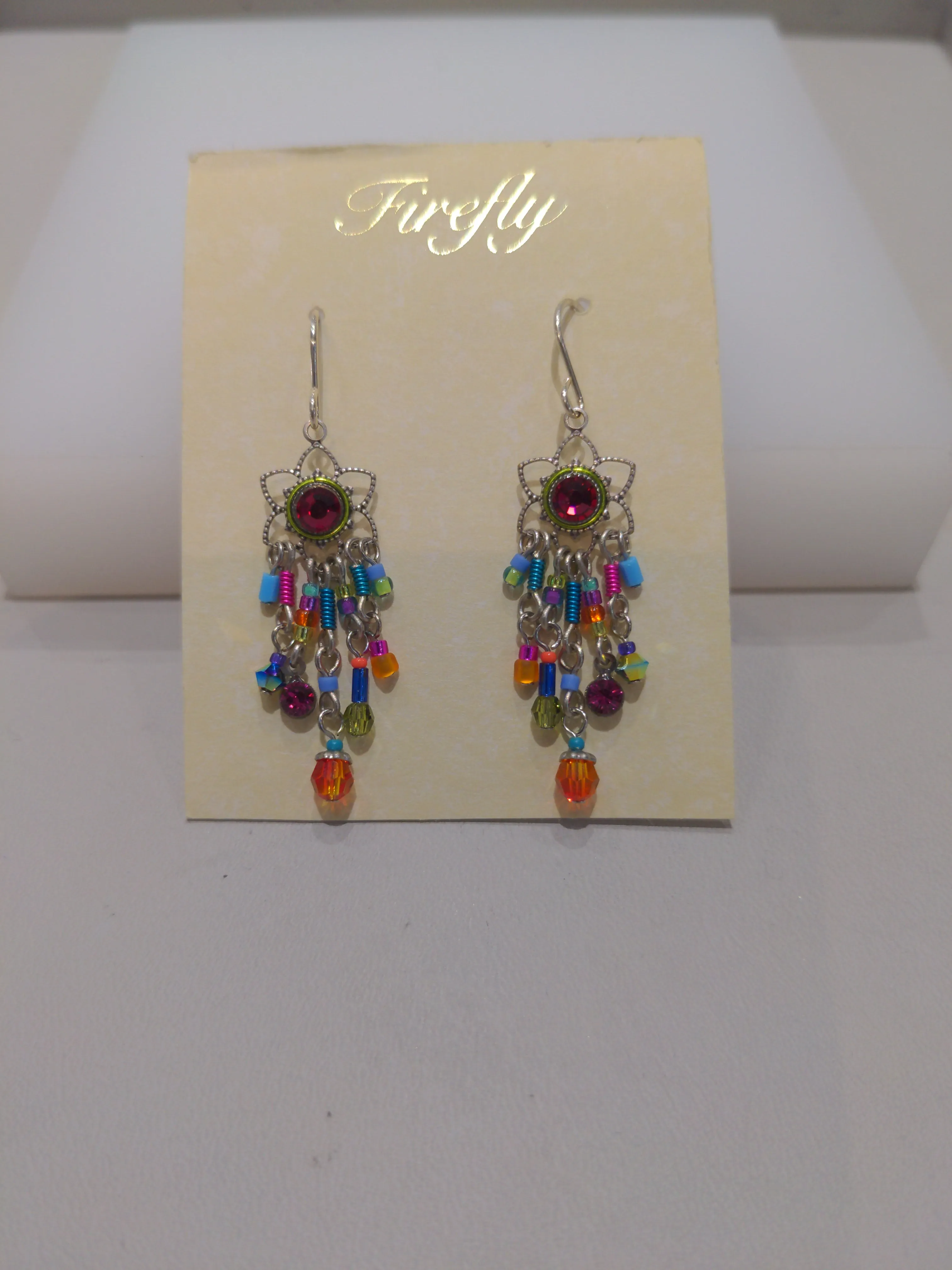 FIREFLY JEWELRY 7868 MC EARRING  Multicolor New Silver Wire