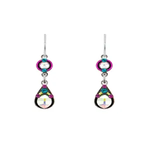 Firefly Jewelry E154-MC 2 Tear Drop Earring-Multicolor