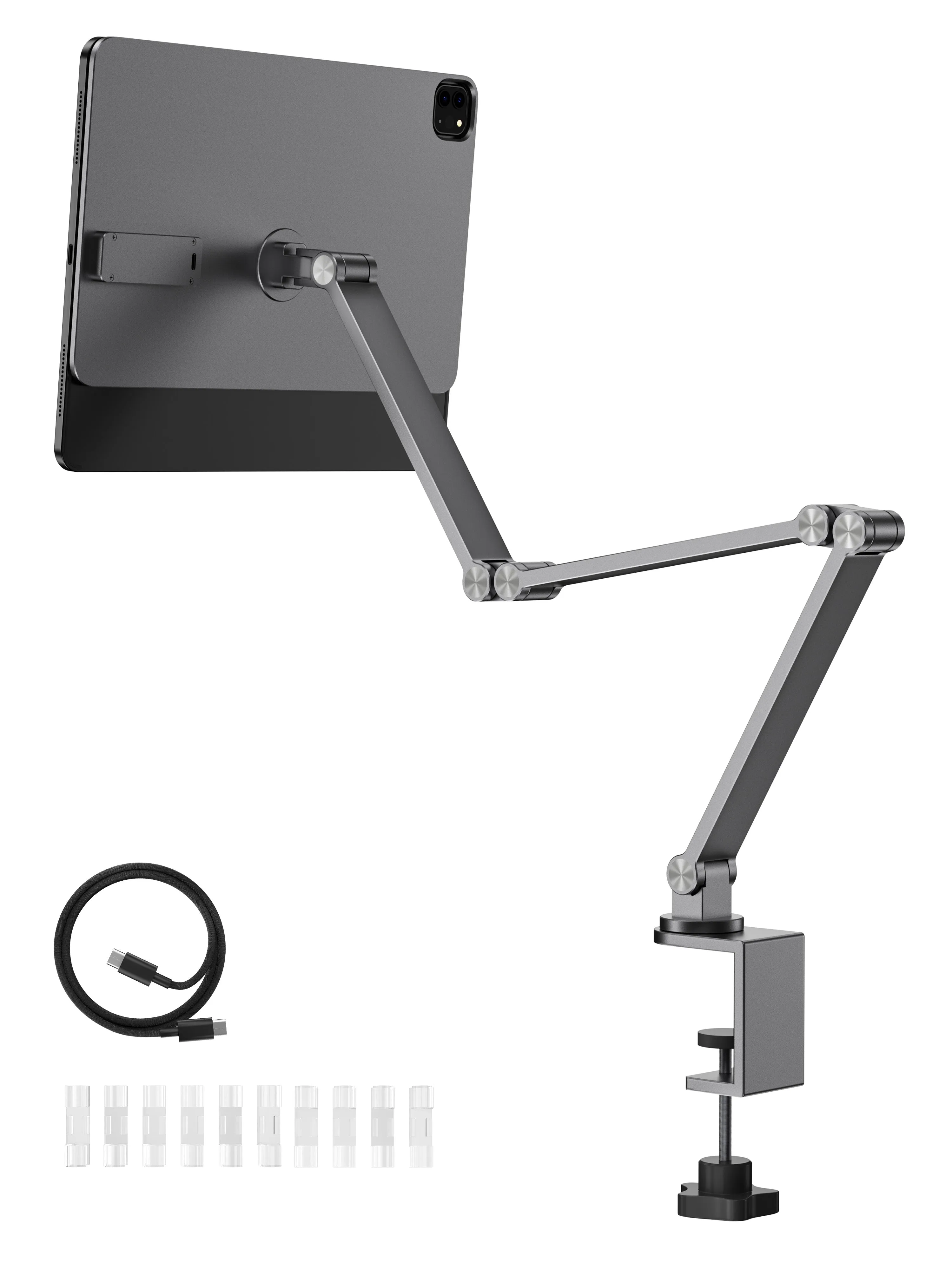 Foldable Magnetic Charging Mount for iPad