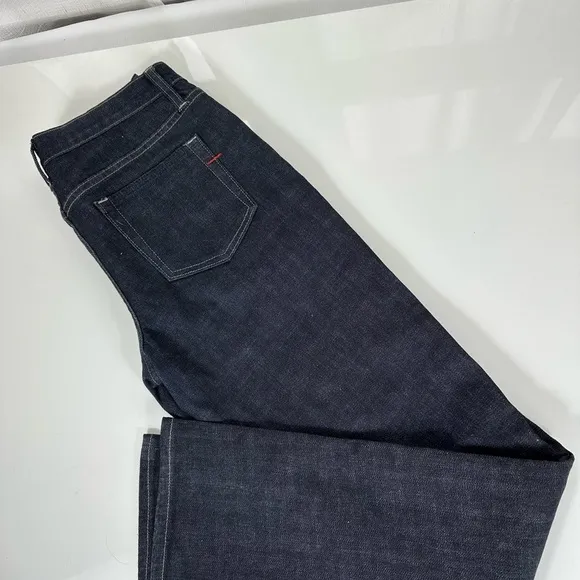 GAP jeans BOOT CUT stretch VINTAGE 4R SOLID blue EUC casual denim boot cut 4R