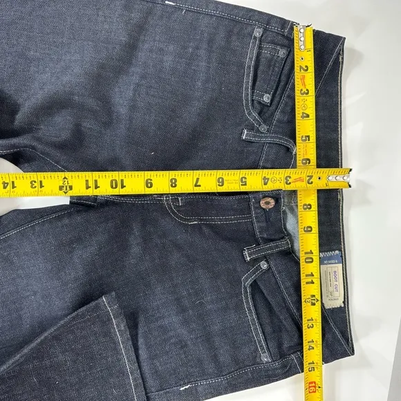 GAP jeans BOOT CUT stretch VINTAGE 4R SOLID blue EUC casual denim boot cut 4R