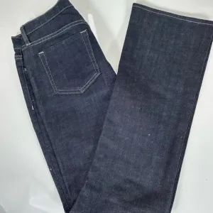 GAP jeans BOOT CUT stretch VINTAGE 4R SOLID blue EUC casual denim boot cut 4R