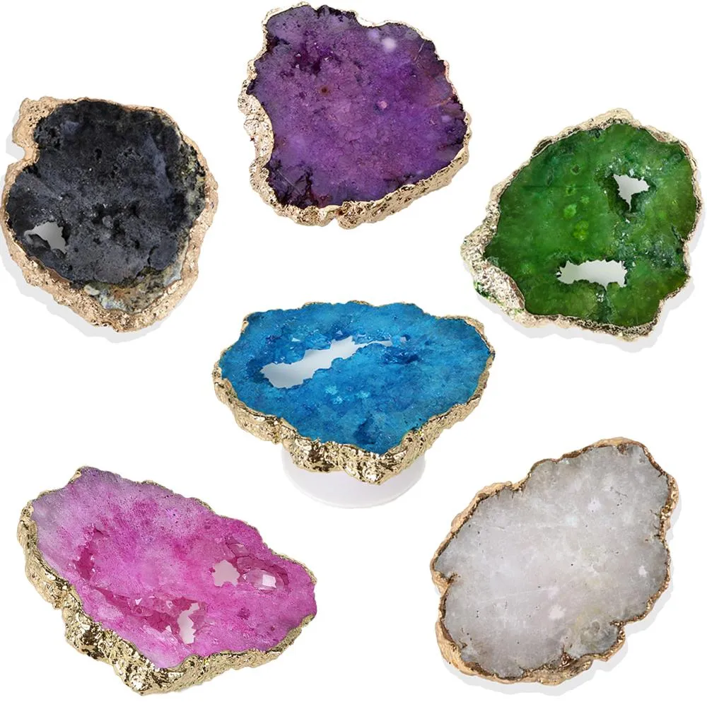 Gemstone Phone Grip- Green