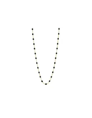 Gigi Clozeau Classic Gigi Necklace 17.7" in Black