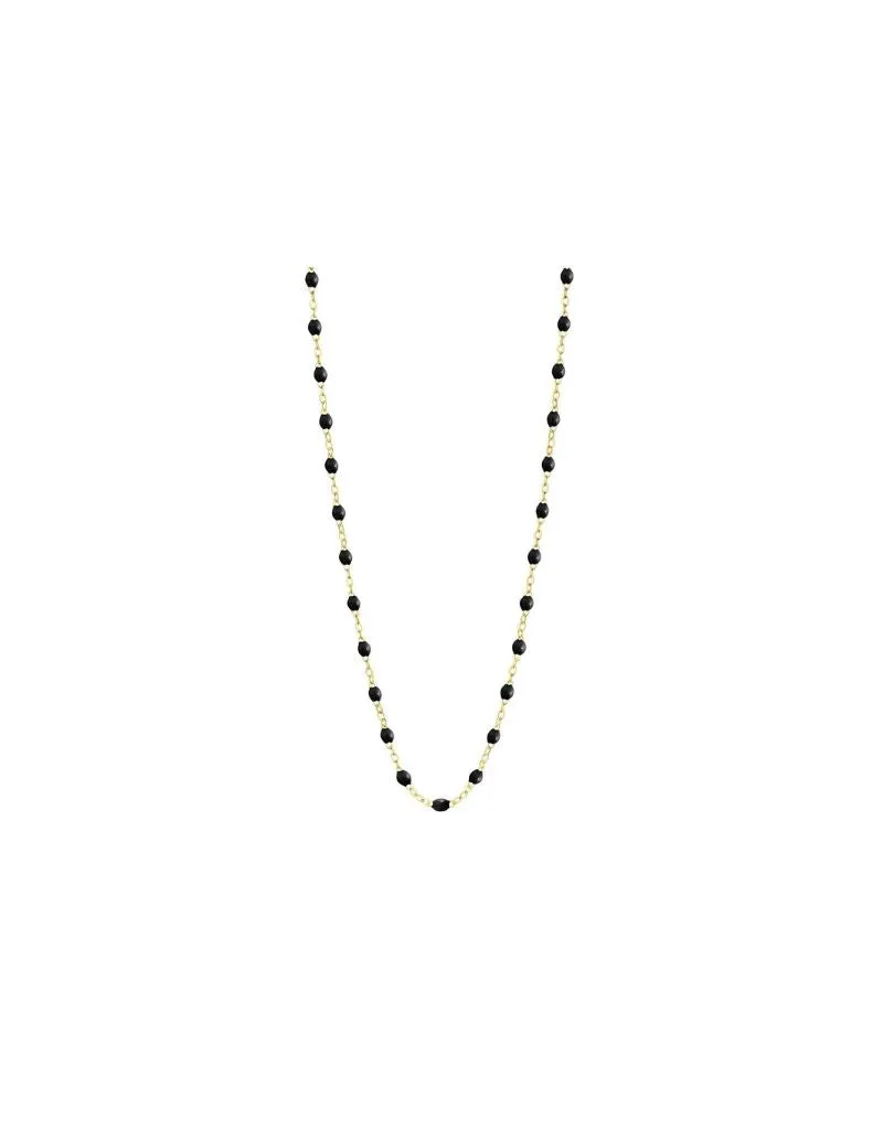 Gigi Clozeau Classic Gigi Necklace 17.7" in Black
