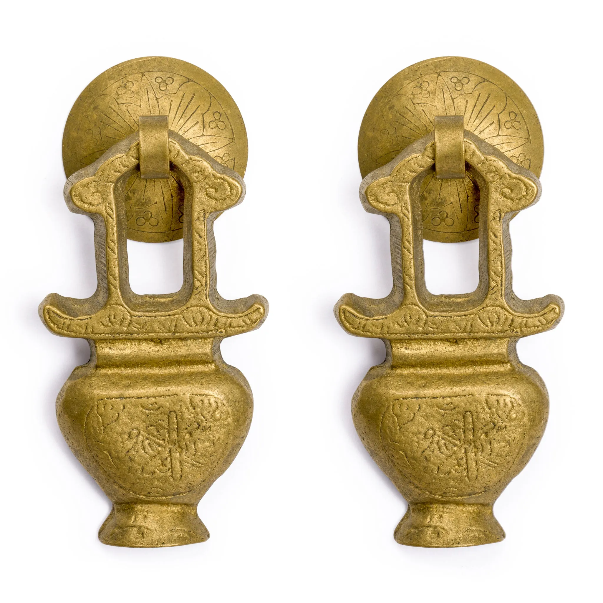 Golden Furnace Pulls 3.5" - Set of 2