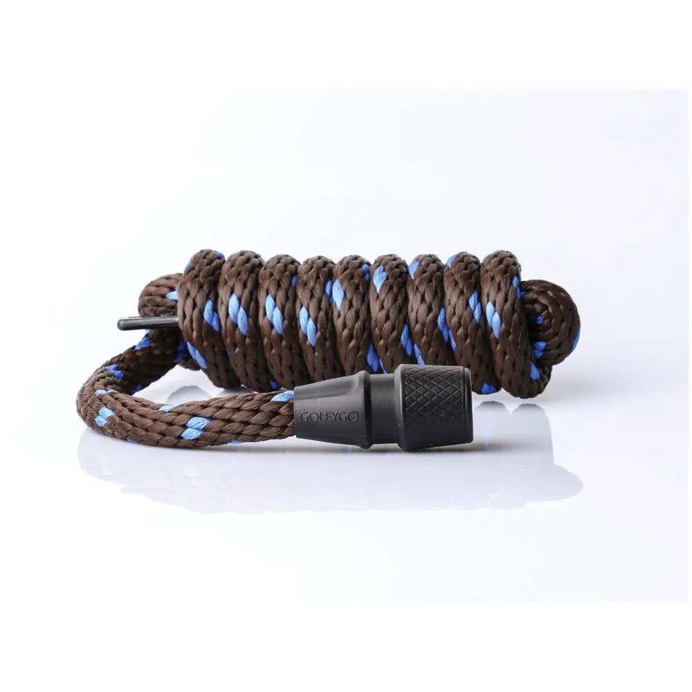 GoLeyGo Brown/Blue Halter and Lead Set