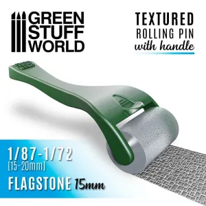 GSW Rolling Pin with Handle - Flagstone 15mm