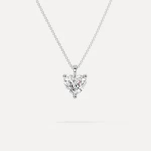 Heart Pendant Diamond Necklace Setting
