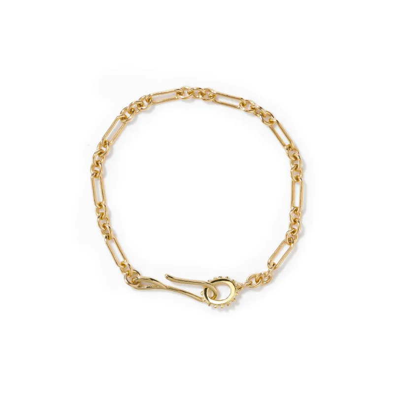 Hook   Loop Bianca Bracelet