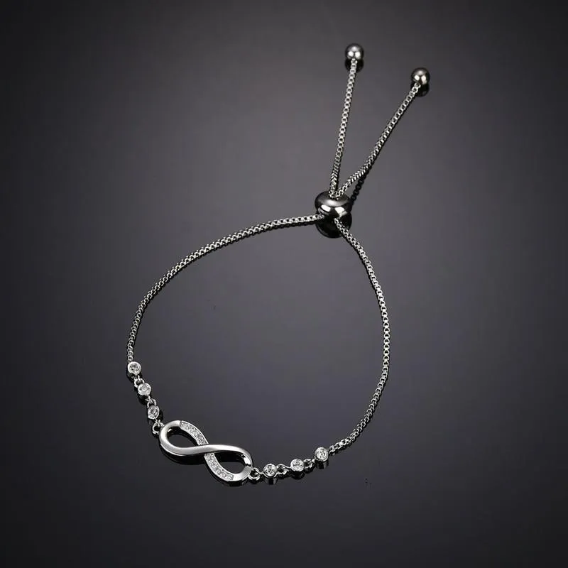 Infinity Charm Bracelet Discounted