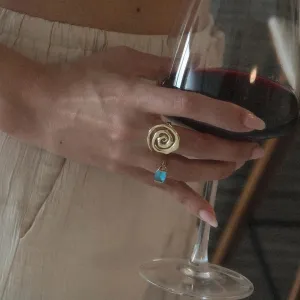 Infinity Loop Earrings and Ring Set