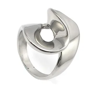 Infinity Spiral Silver Ring