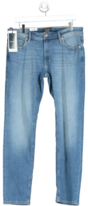 JACK & JONES Blue Denim Jeans Jjlim JJORIGINAL SBD 114 50SPS NOOS W36