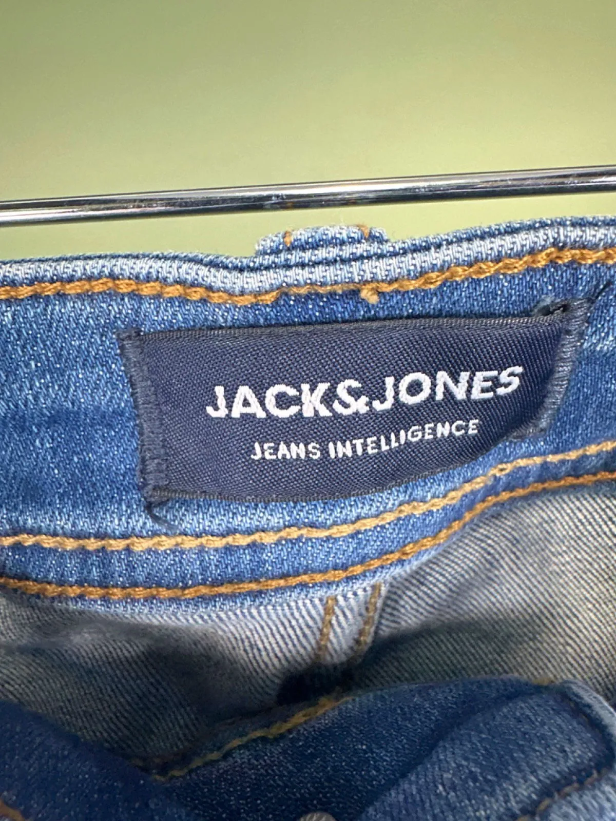 JACK & JONES Blue Denim Jeans Jjlim JJORIGINAL SBD 114 50SPS NOOS W36