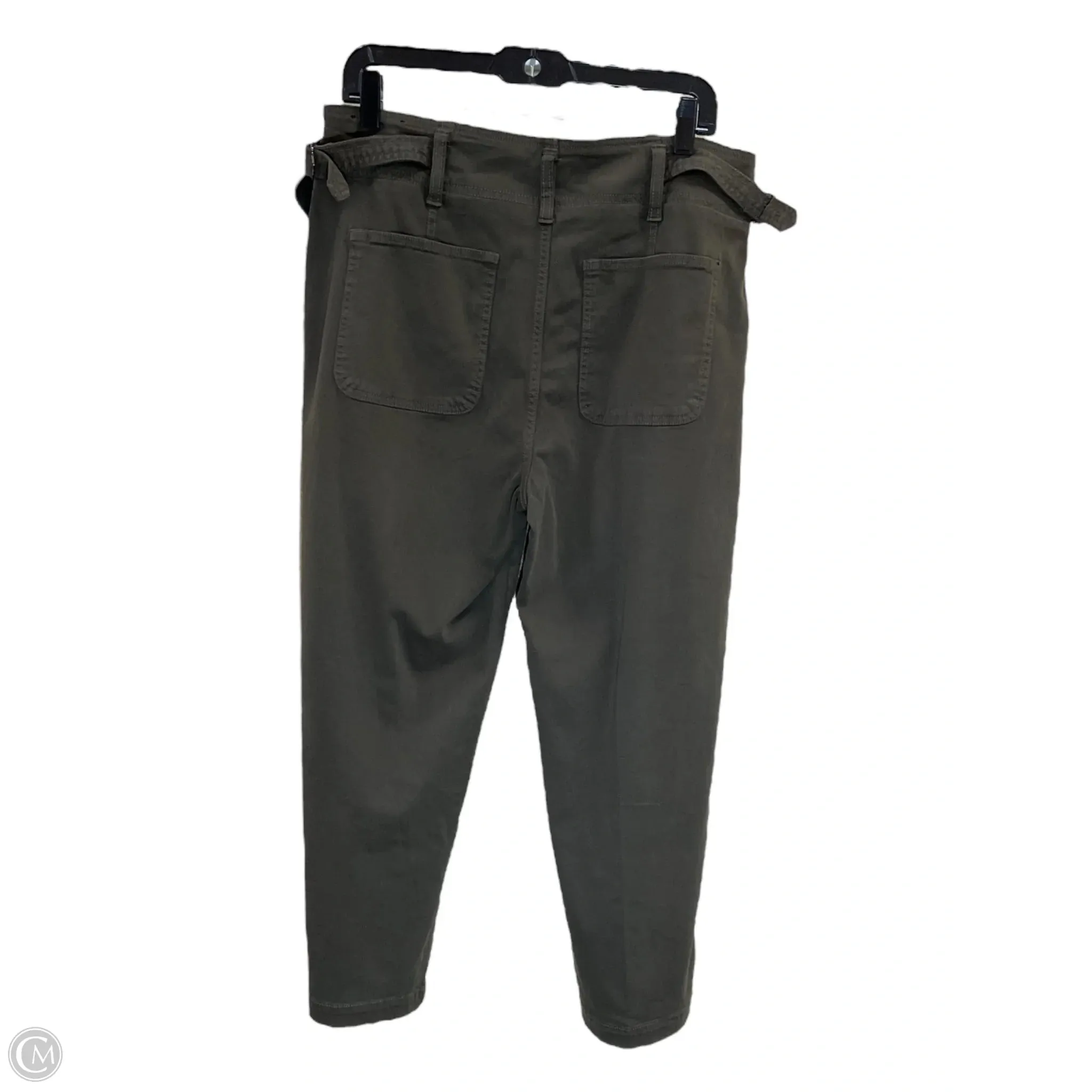 Jeans Wide Leg By Liverpool In Green Denim, Size: 12