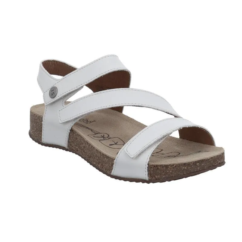 Josef Seibel Tonga 25 Sandal in Camel, White & Red