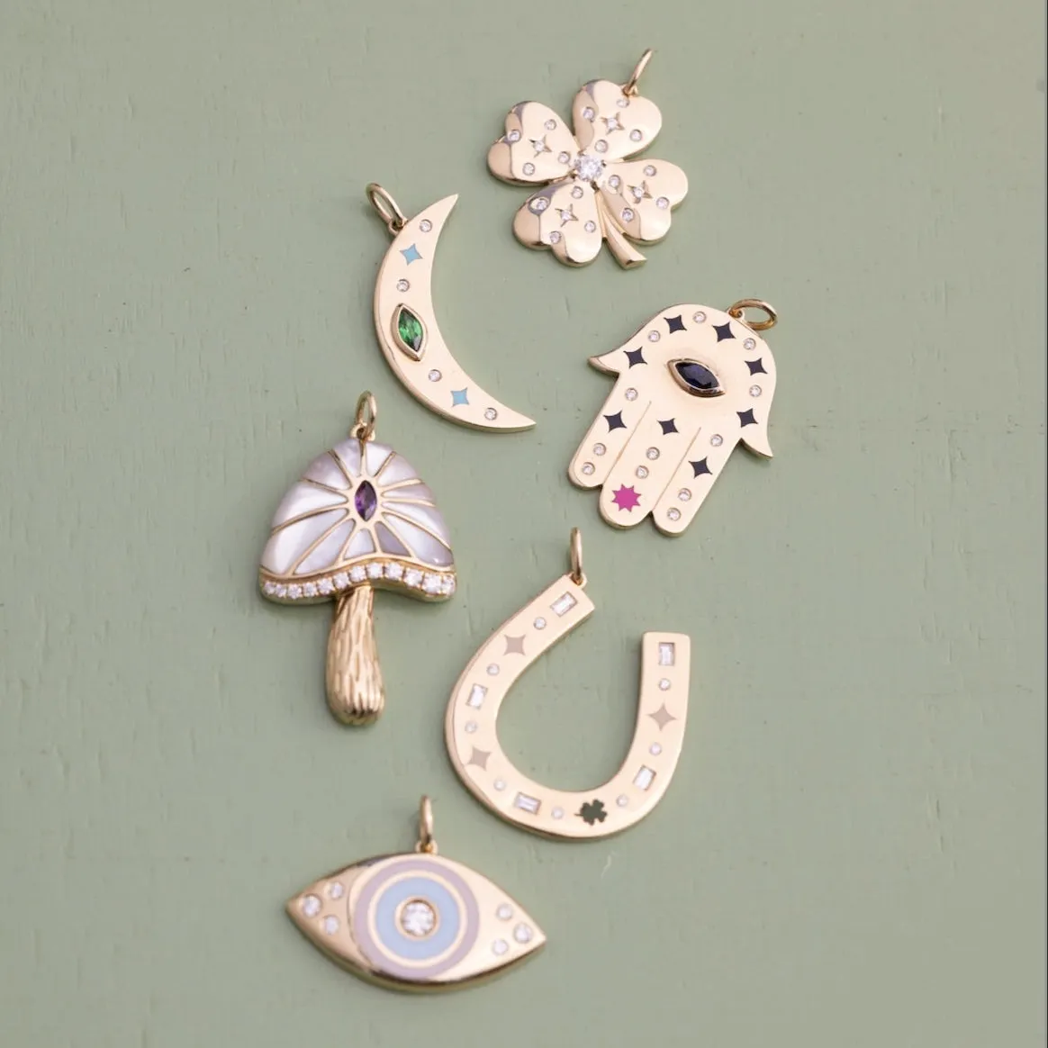 Jumbo Hamsa Protection Charm