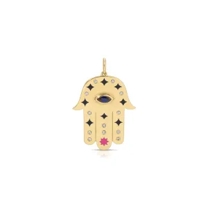 Jumbo Hamsa Protection Charm