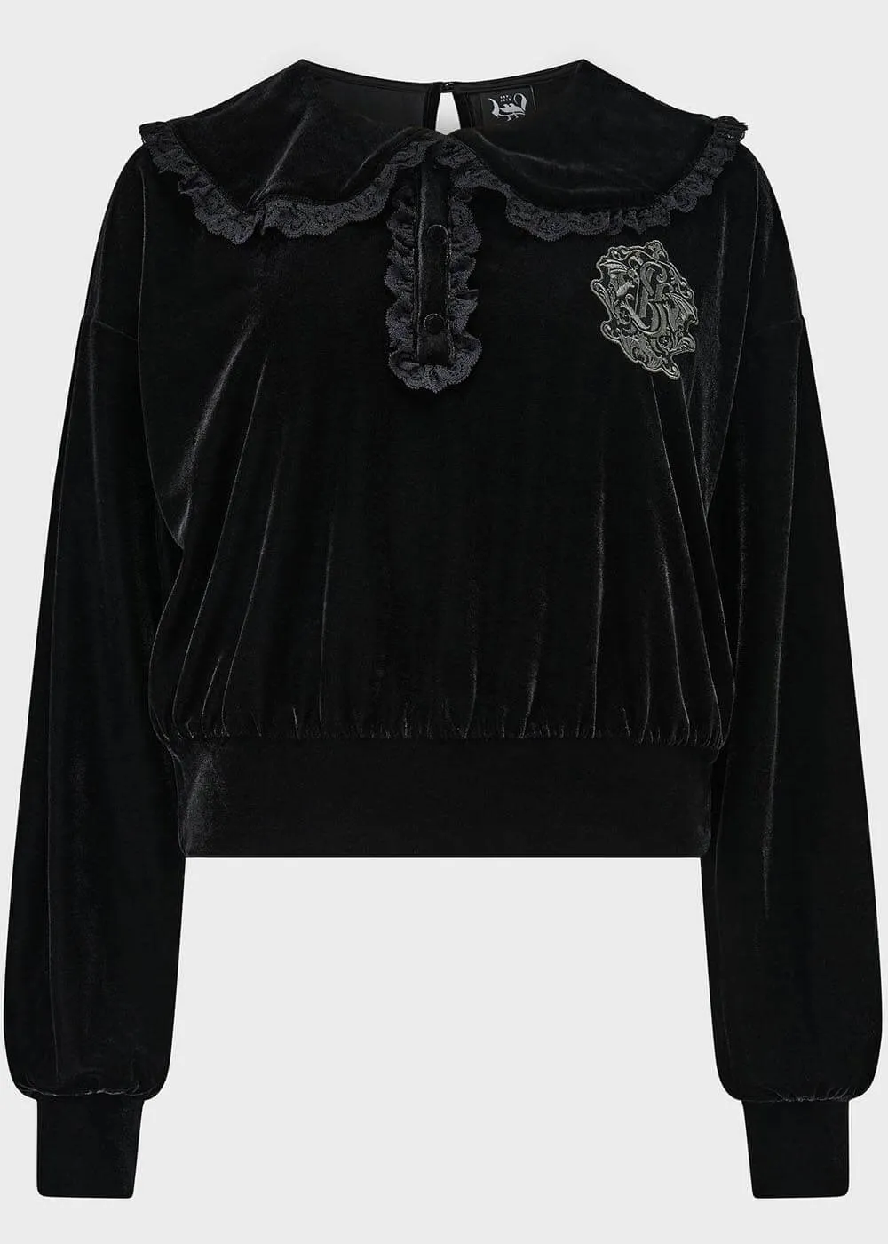 Killstar Darkmoor Academy Sweater Black