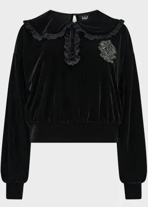 Killstar Darkmoor Academy Sweater Black