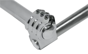 Klock Werks KW05-01-0331 Pullback Klip Hanger Handlebar - 10in. - Chrome/Chrome