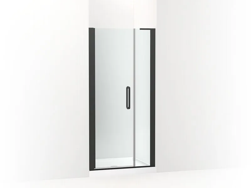 KOHLER K-707629-8L Cursiva Pivot shower door, 71-5/8" H x 33 - 35-1/2" W, with 5/16" thick Crystal Clear glass