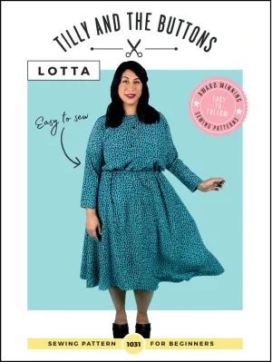 Ladies Dress Pattern - Lotta From Tilly And The Buttons