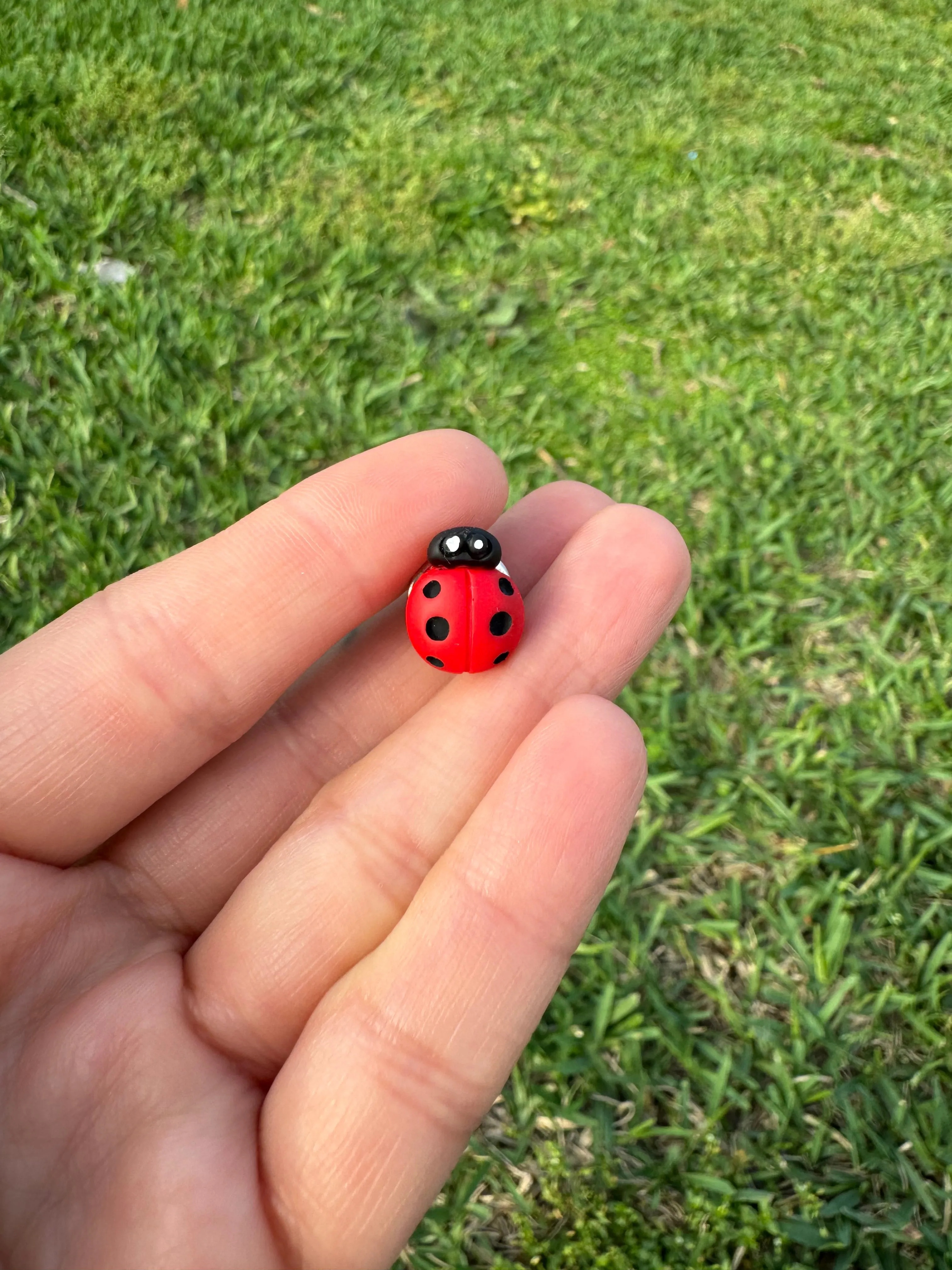 Ladybug Bug Adornments Novelty Ladybug Pin Brooch